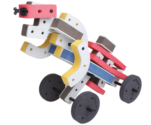 skum legetøj, kreativ legetøj robot bil